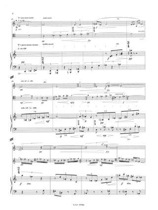 Trio - Betsy Jolas - Partition - Trios
